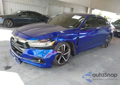 2021 Honda Accord Sport из США, поврежденный, VIN 1HGCV1F30MA014777